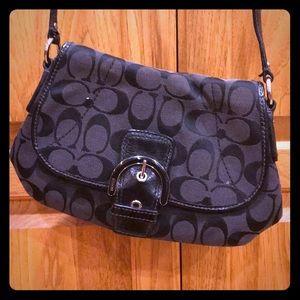 Coach black purse